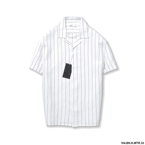 SET LINEN CUBAN STRIPED