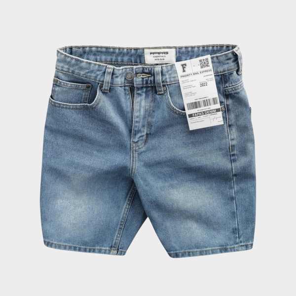 Quần Short Jean Pocket Pattern