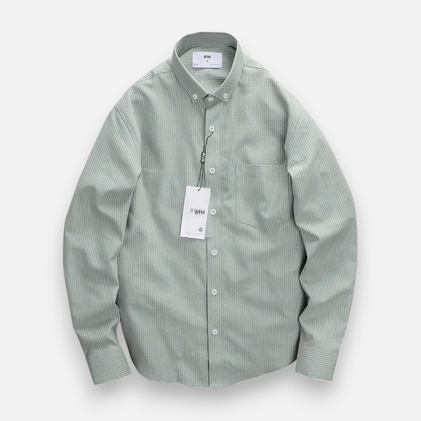 Áo Sơ Mi Oxford BTM Striped - 1 Pocket