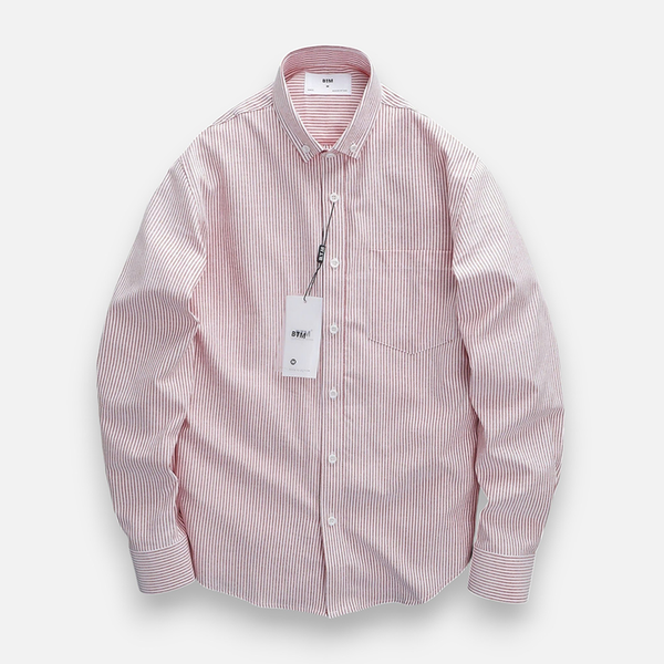 Áo Sơ Mi Oxford BTM Striped - 1 Pocket