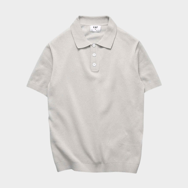 Áo Polo Dệt Kim Micro Knit Form Fitted