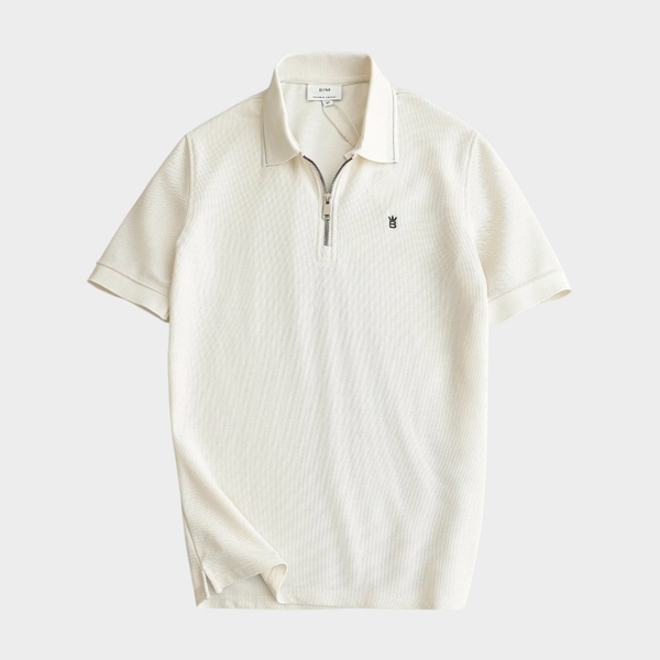 Áo Polo Zipper Crown Icon Form Regular