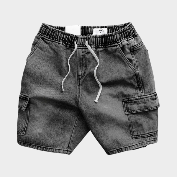 Quần Short Jeans Cargo Relaxed