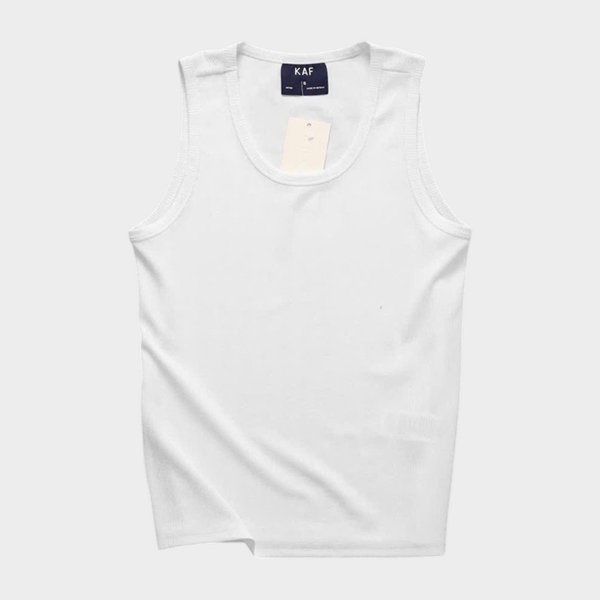 Áo Tanktop Ribbed Pattern Form Fitted