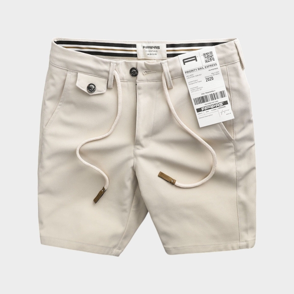 Quần Short Kaki Drawstring Form Slimfit