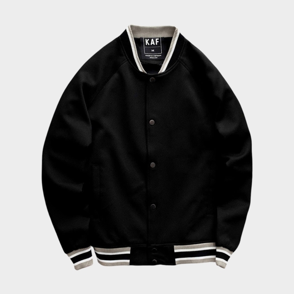 Áo Khoác Bomber Textured