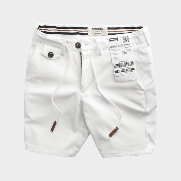Quần Short Kaki Drawstring Form Slimfit