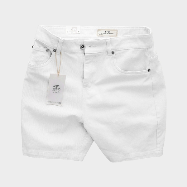 Quần Short Kaki Jeans Basic Regular Fit