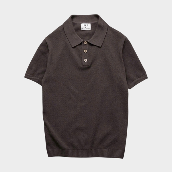 Áo Polo Dệt Kim Micro Knit Form Fitted