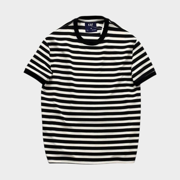 Áo Thun Horizontal Striped Form Fitted