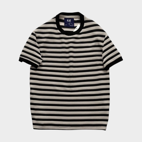 Áo Thun Horizontal Striped Form Fitted