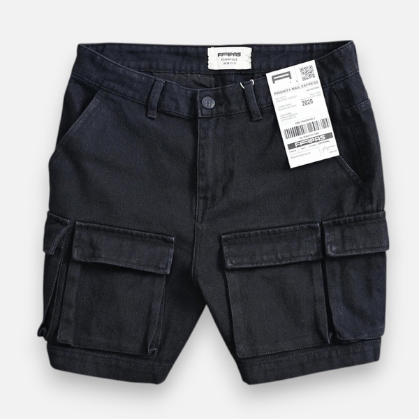 QUẦN SHORT KAKI CARGO WASHED