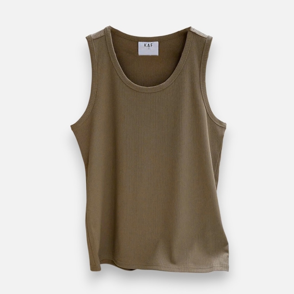 Áo Tanktop Basic Ribbed KAF