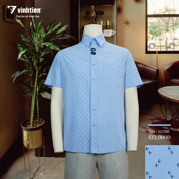Áo SMNT Regular Fit 445 - Vải In Bamboo