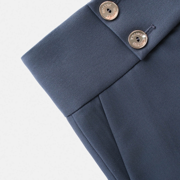 Quần Âu Nữ Baggy Cạp To 579