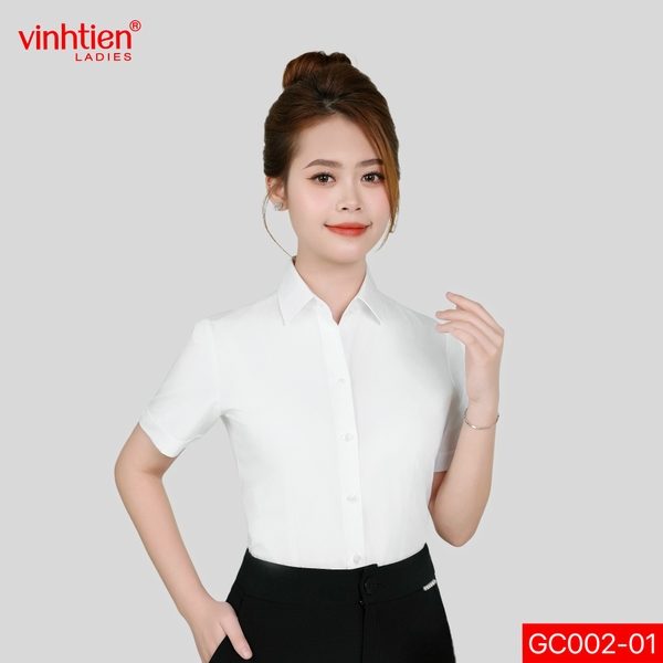 Áo Sơ Mi Ngắn Tay 495 - Trơn Màu