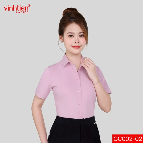 Áo Sơ Mi Ngắn Tay 495 - Trơn Màu
