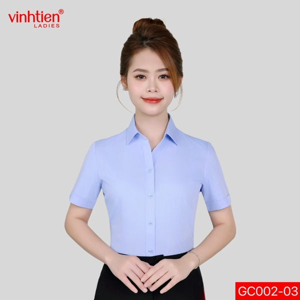 Áo Sơ Mi Ngắn Tay 495 - Trơn Màu