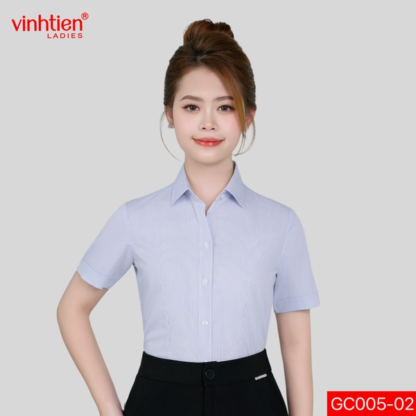 Áo Sơ Mi Ngắn Tay 469 Kẻ - Giỏ 2