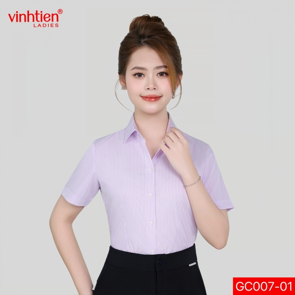 Áo Sơ Mi Ngắn Tay 469 Kẻ - Giỏ 2