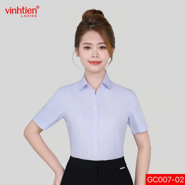 Áo Sơ Mi Ngắn Tay 469 Kẻ - Giỏ 2