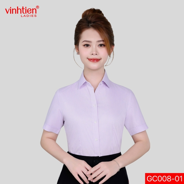 Áo Sơ Mi Ngắn Tay 469 Kẻ - Giỏ 2