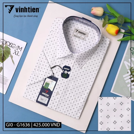 Áo SMNT Regular Fit 445 - Vải In Bamboo