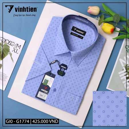 Áo SMNT Regular Fit 445 - Vải In Bamboo