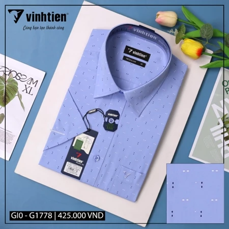 Áo SMNT Regular Fit 445 - Vải In Bamboo