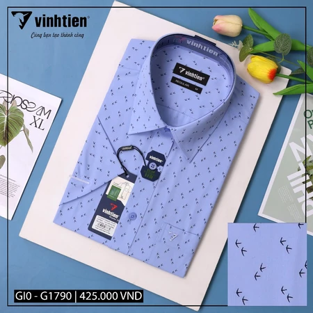 Áo SMNT Regular Fit 445 - Vải In Bamboo