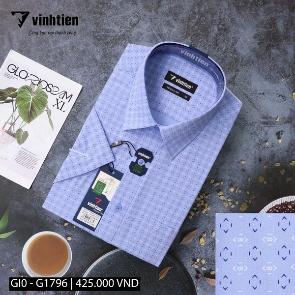 Áo SMNT Regular Fit 445 - Vải In Bamboo