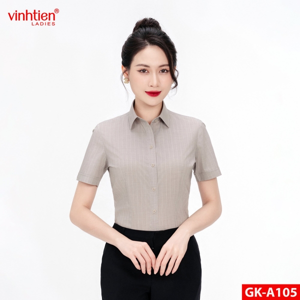 Áo Sơ Mi Ngắn Tay 495 - Caro/Sọc