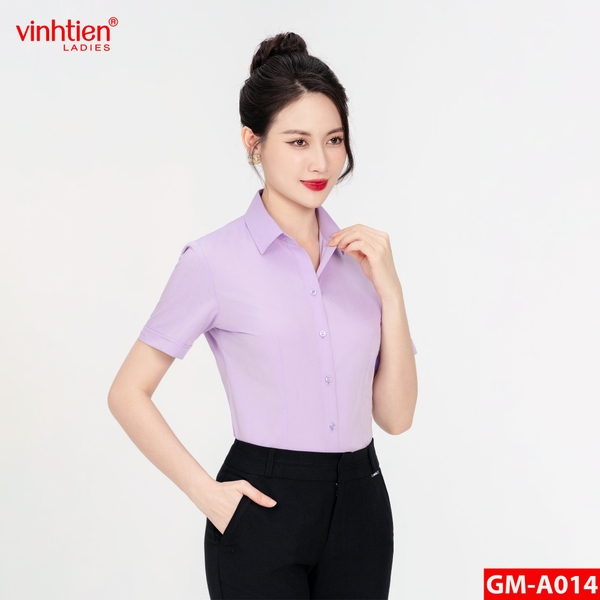 Áo Sơ Mi Ngắn Tay 469 Trơn Màu - Giỏ 1