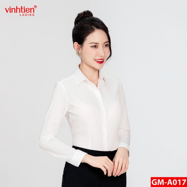 Áo Sơ Mi Dài Tay 575 - Trơn Màu - Giỏ 2