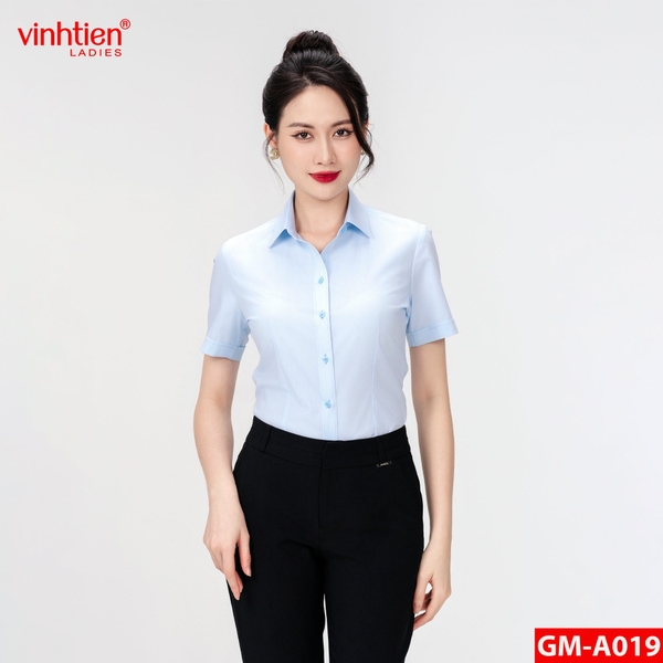 Áo Sơ Mi Ngắn Tay 469 Trơn Màu - Giỏ 1