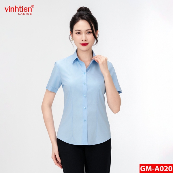 Áo Sơ Mi Ngắn Tay 469 Trơn Màu - Giỏ 1