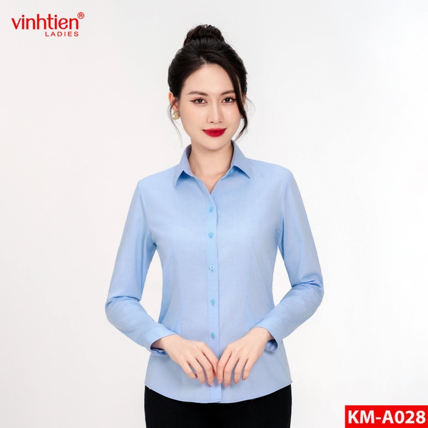 Áo Sơ Mi Dài Tay 575 - Trơn Màu - Giỏ 2