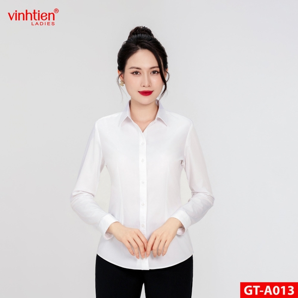 Áo Sơ Mi Dài Tay 575 - Trơn Màu - Giỏ 2