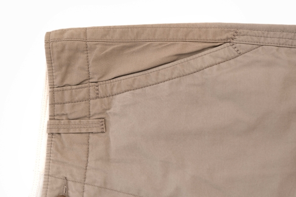 Quần Short Classic 375 - Vải Khaki trơn - Giỏ 1