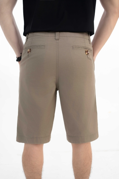 Quần Short Classic 375 - Vải Khaki trơn - Giỏ 1