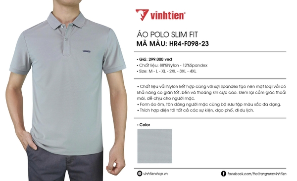 Áo Polo Dáng Trẻ 329