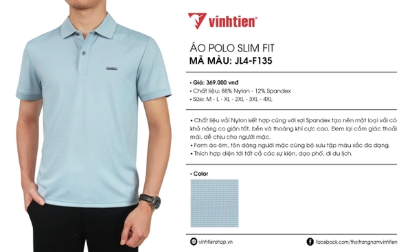 Áo Polo Slim Fit 369
