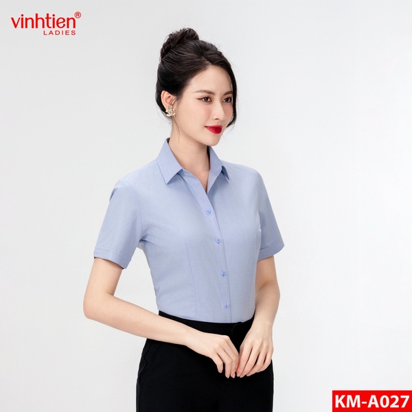 Áo Sơ Mi Ngắn Tay 469 Trơn Màu - Giỏ 2