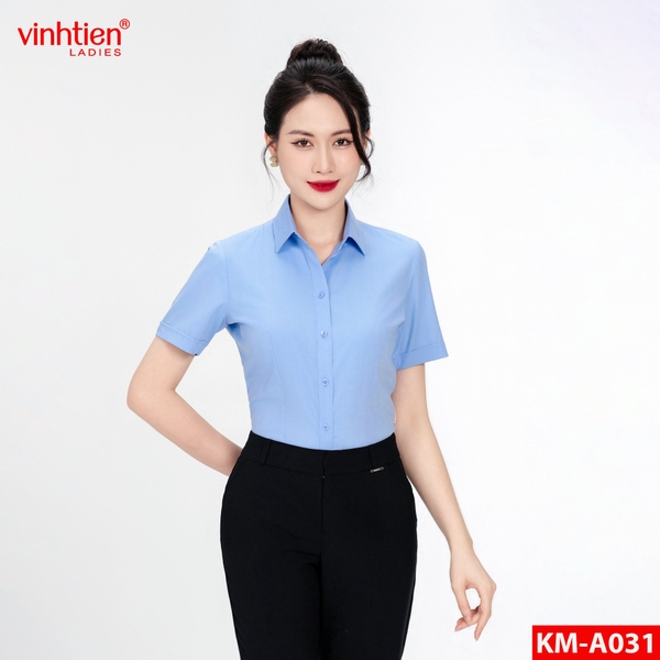 Áo Sơ Mi Ngắn Tay 495 - Trơn Màu