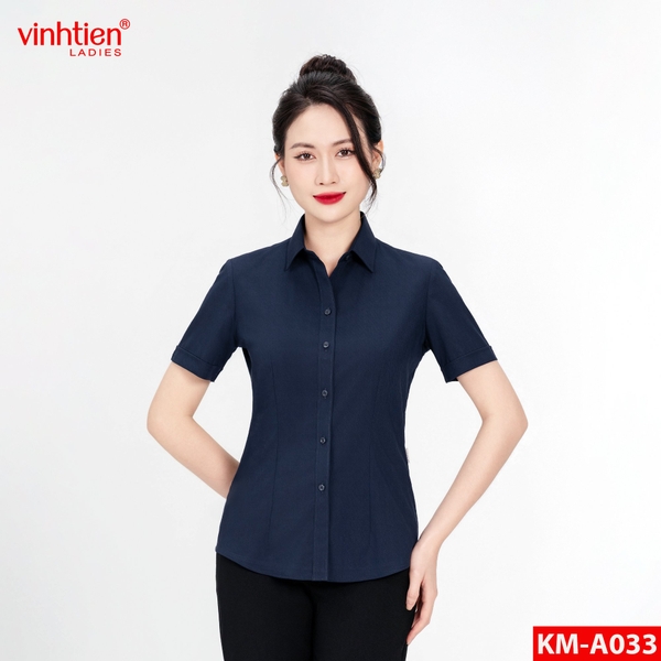Áo Sơ Mi Ngắn Tay 495 - Trơn Màu