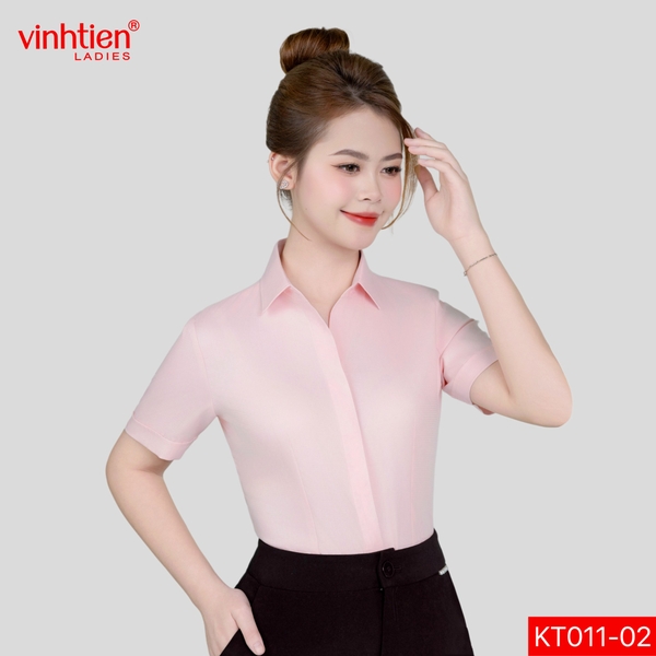 Áo Sơ Mi Ngắn Tay 509 - Nẹp Cúc