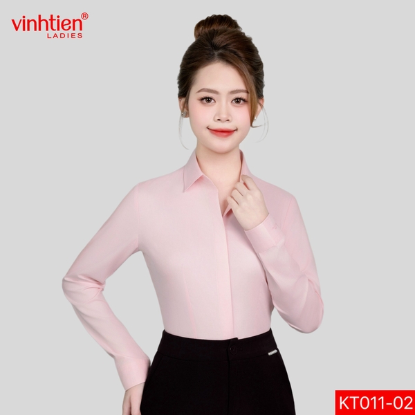 Áo Sơ Mi Dài Tay 605 - Nẹp Cúc
