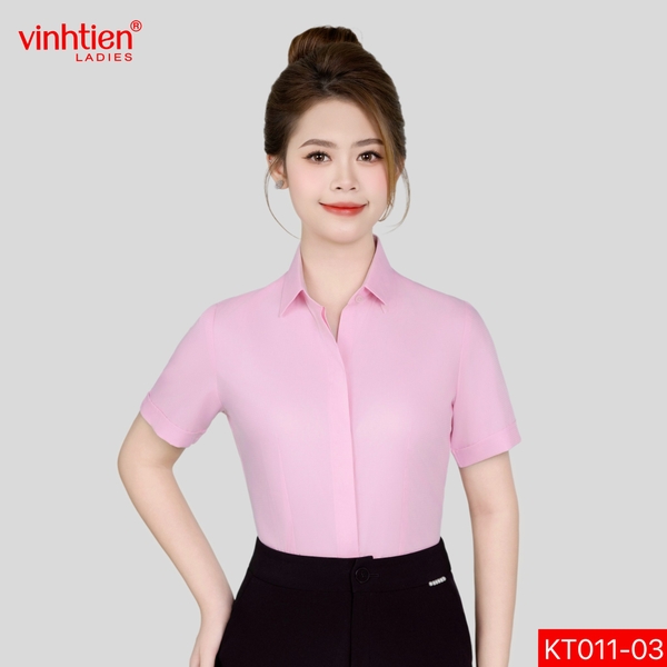 Áo Sơ Mi Ngắn Tay 509 - Nẹp Cúc