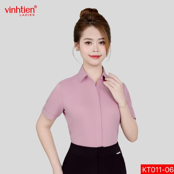 Áo Sơ Mi Ngắn Tay 509 - Nẹp Cúc