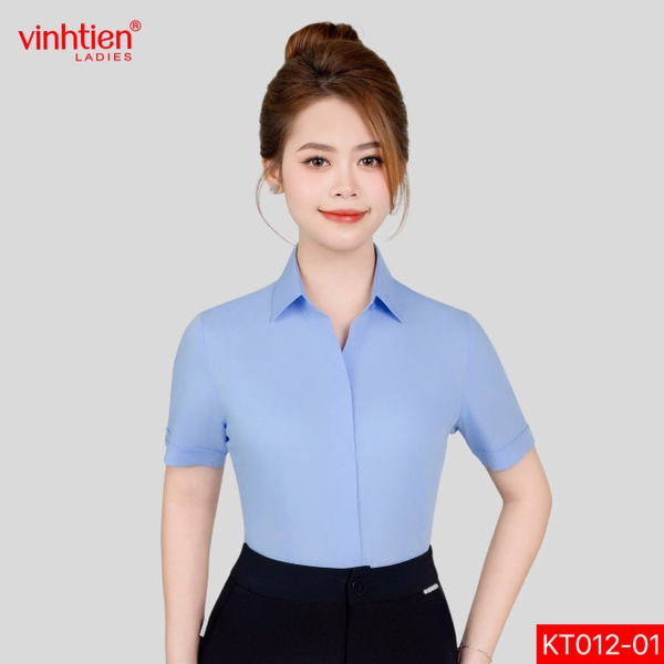 Áo Sơ Mi Ngắn Tay 379 - Nẹp Cúc